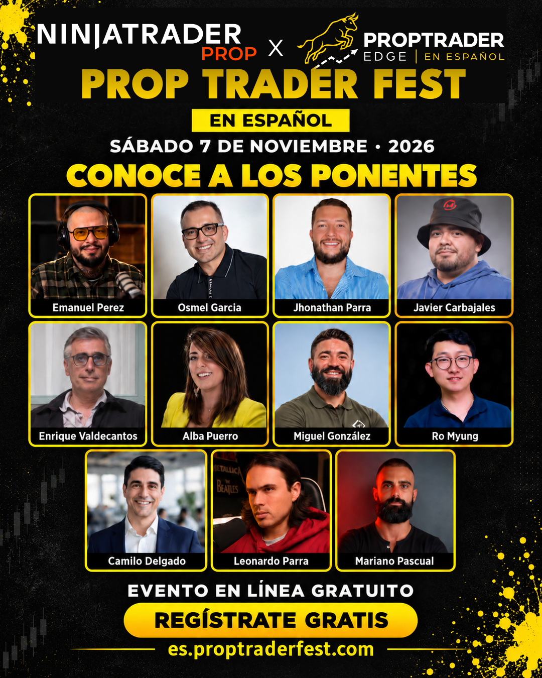 PropTraderFest LATAM announcement. Click for event details.